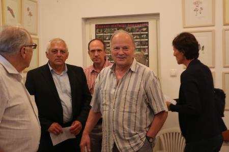 07b Ogled razstave akademskega slikarja Rafaela Terpina